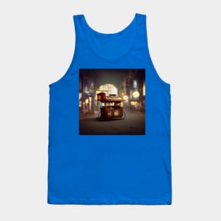 Steampunk Tokyo Ramen Cart Tank Top